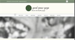 Desktop Screenshot of goodspaceyoga.com